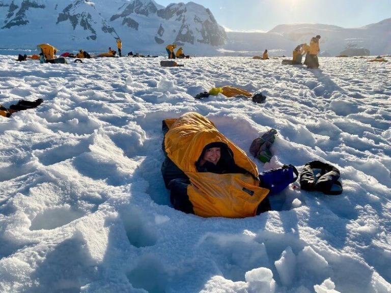 Talvimakuupussi kosteus